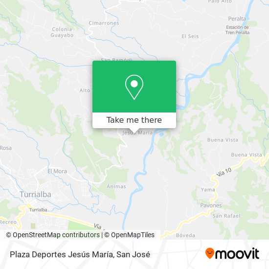 Plaza Deportes Jesús María map