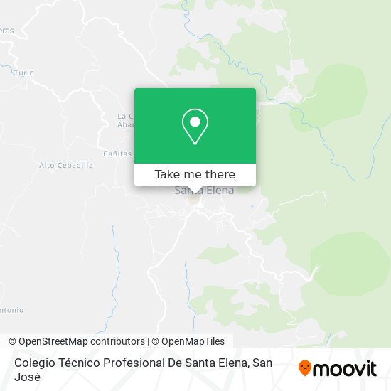 Mapa de Colegio Técnico Profesional De Santa Elena