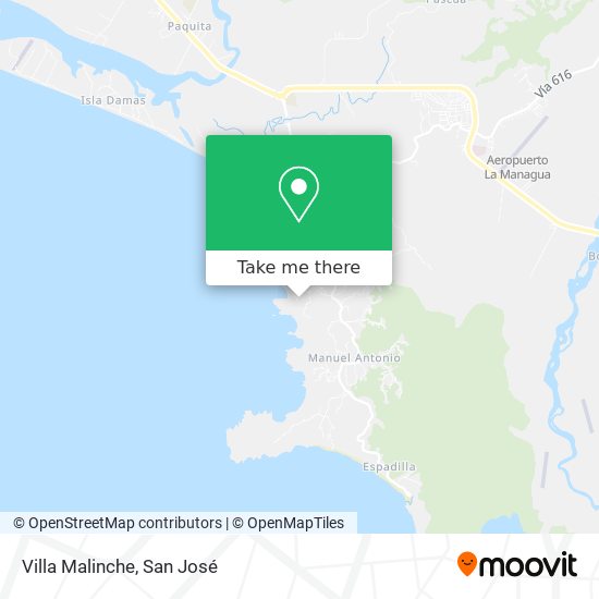 Mapa de Villa Malinche