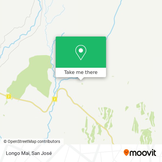 Mapa de Longo Mai