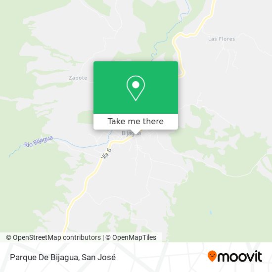 Parque De Bijagua map