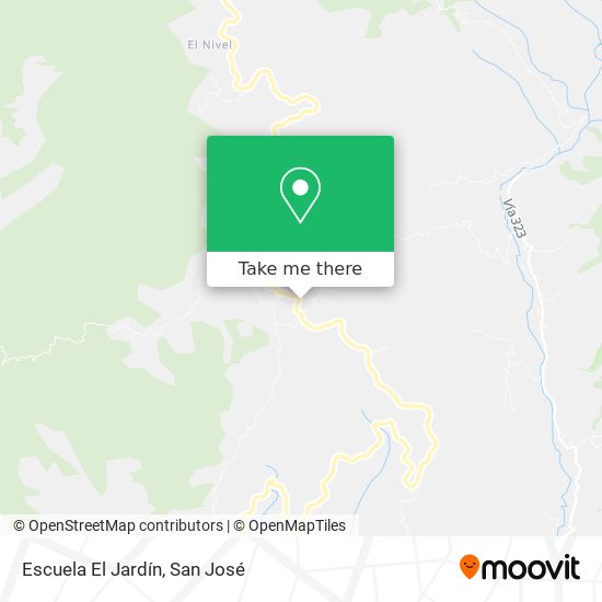 Mapa de Escuela El Jardín