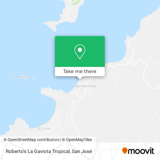 Roberto's La Gaviota Tropical map
