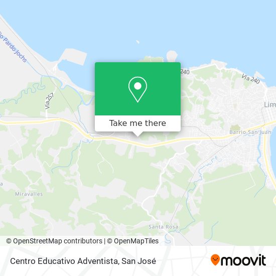 Centro Educativo Adventista map