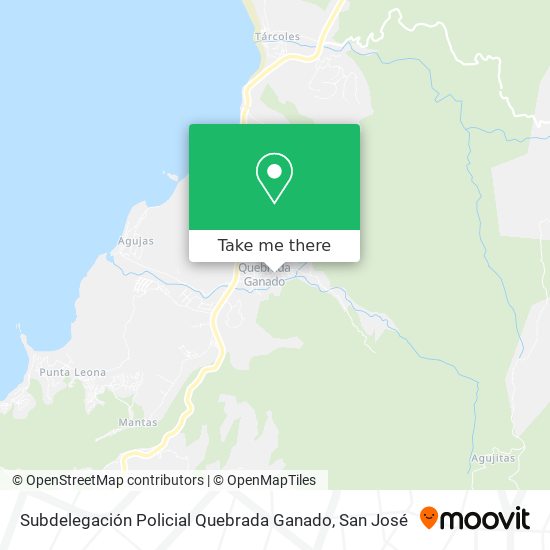 Subdelegación Policial Quebrada Ganado map