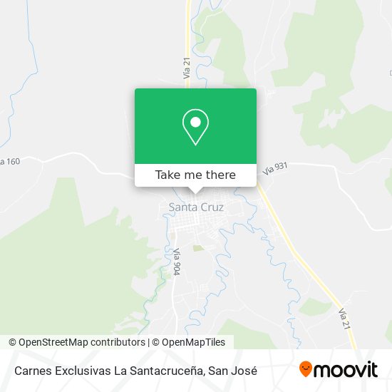 Carnes Exclusivas La Santacruceña map