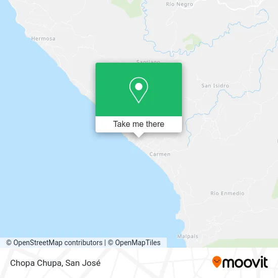 Chopa Chupa map