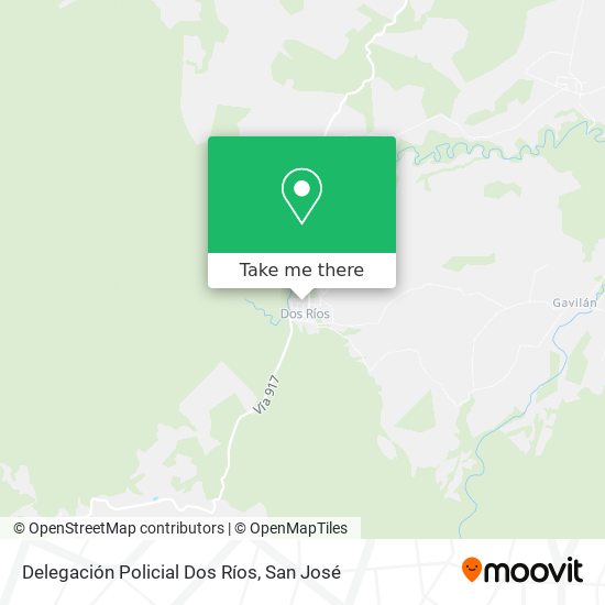 Delegación Policial Dos Ríos map