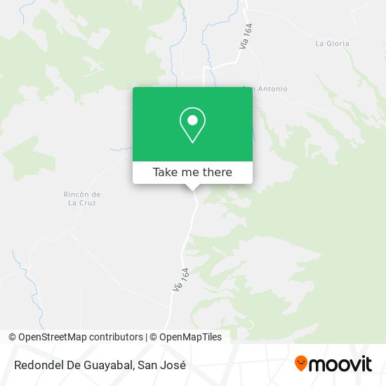 Mapa de Redondel De Guayabal