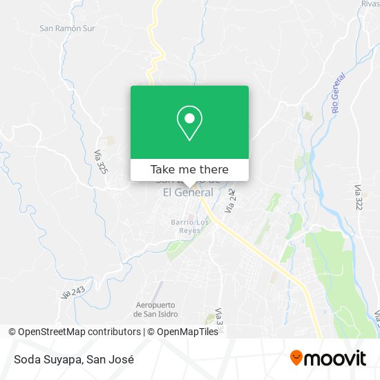 Mapa de Soda Suyapa