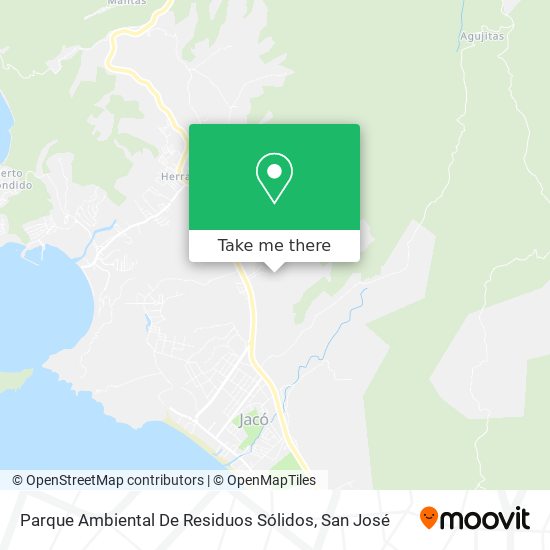 Parque Ambiental De Residuos Sólidos map
