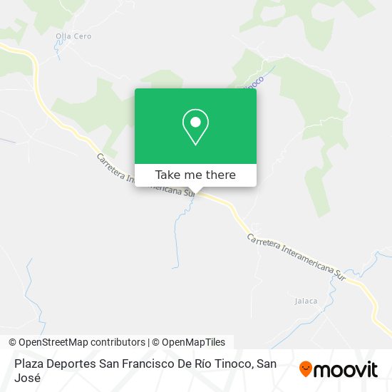 Mapa de Plaza Deportes San Francisco De Río Tinoco