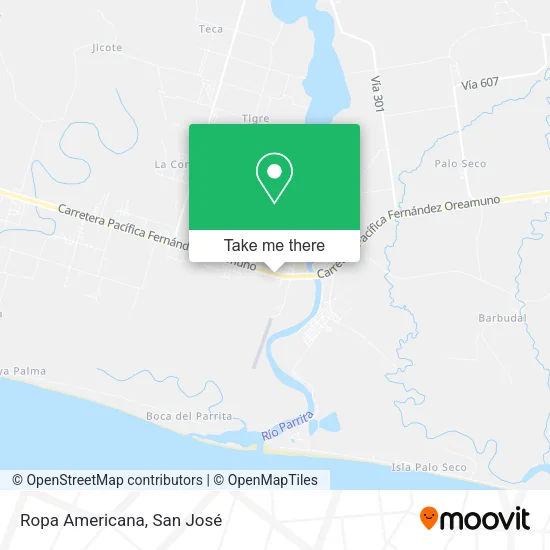 Ropa Americana map