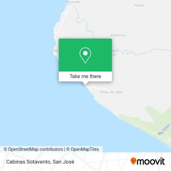 Mapa de Cabinas Sotavento