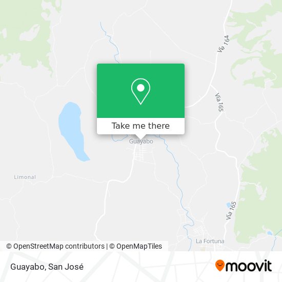 Mapa de Guayabo