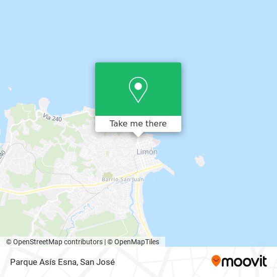 Parque Asís Esna map