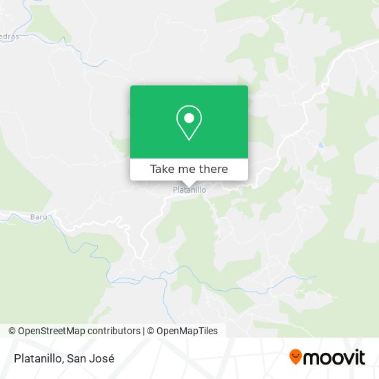 Mapa de Platanillo