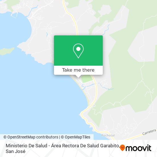 Ministerio De Salud - Área Rectora De Salud Garabito map
