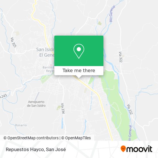 Repuestos Hayco map