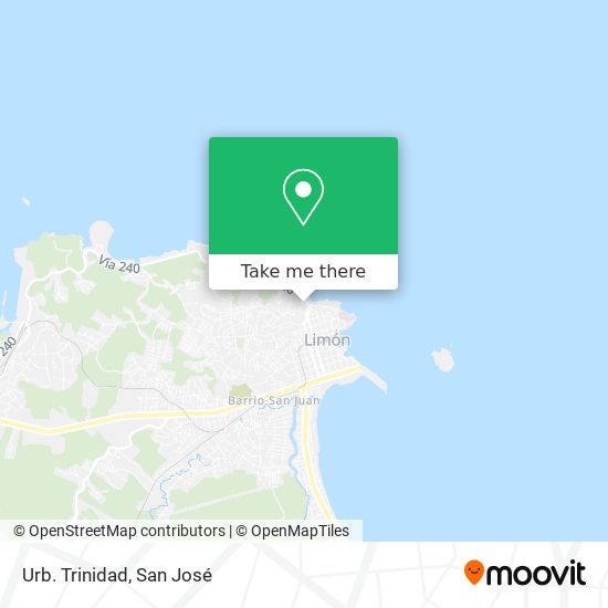 Mapa de Urb. Trinidad