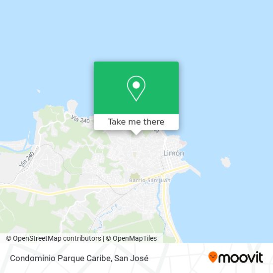 Condominio Parque Caribe map