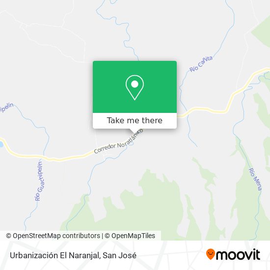 Urbanización El Naranjal map