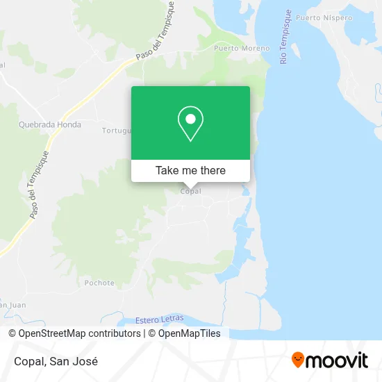 Copal map
