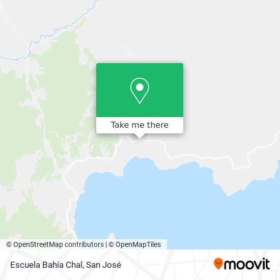 Mapa de Escuela Bahía Chal