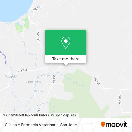 Mapa de Clínica Y Farmacia Veterinaria