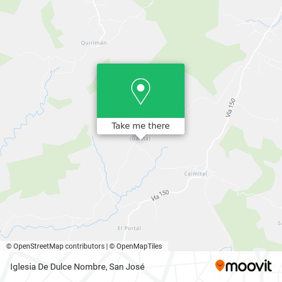 Mapa de Iglesia De Dulce Nombre