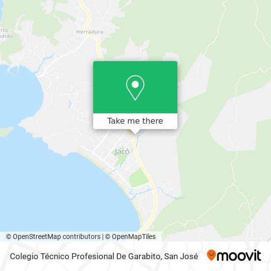Colegio Técnico Profesional De Garabito map