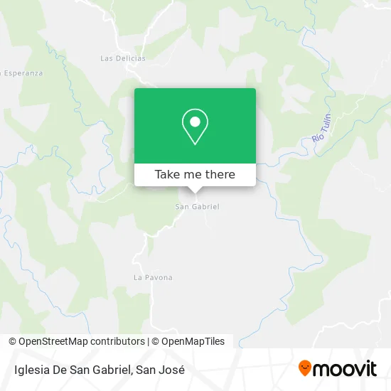 Iglesia De San Gabriel map