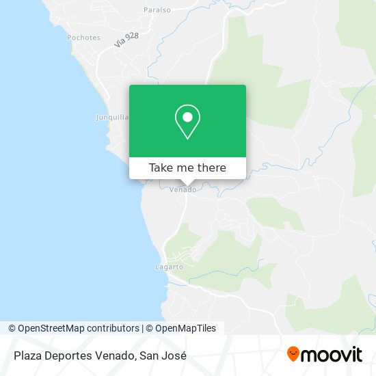 Mapa de Plaza Deportes Venado