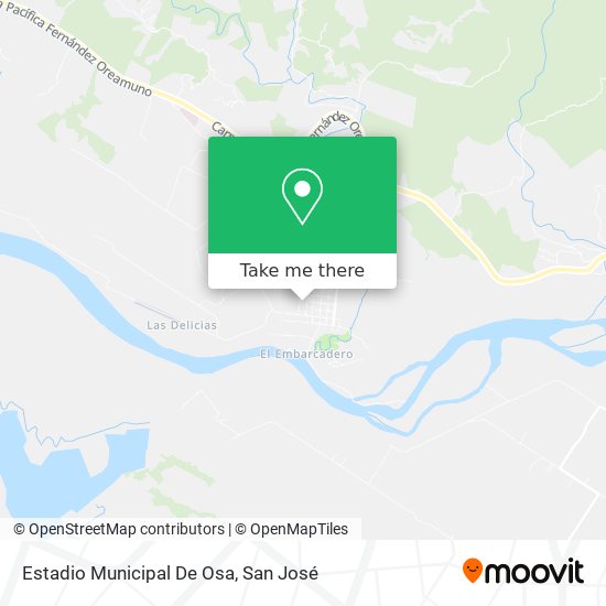 Estadio Municipal De Osa map