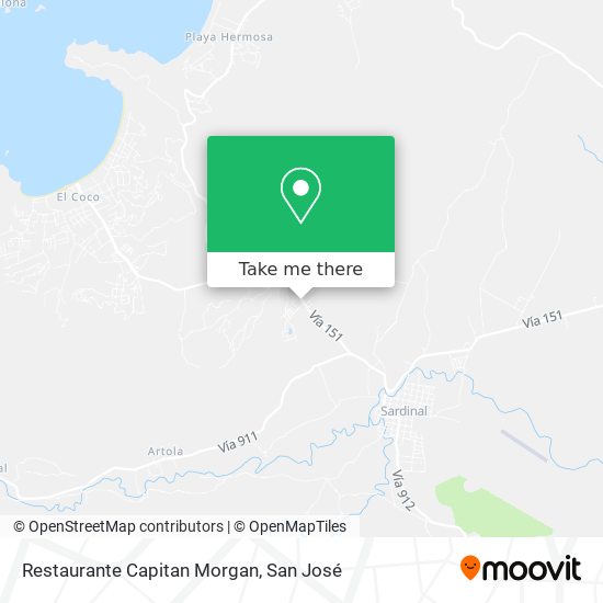Restaurante Capitan Morgan map