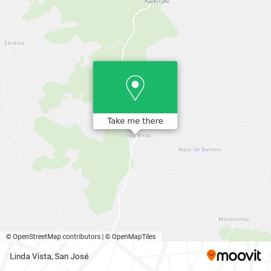 Linda Vista map