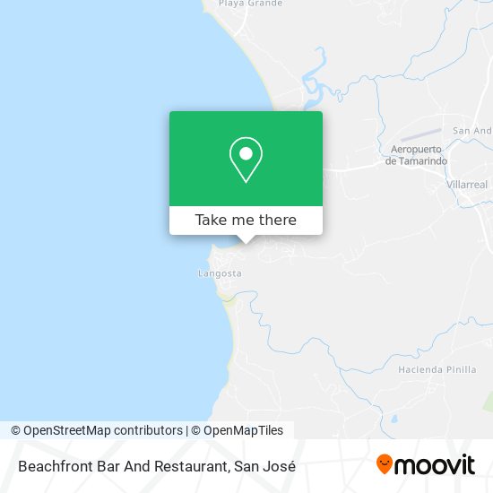 Beachfront Bar And Restaurant map