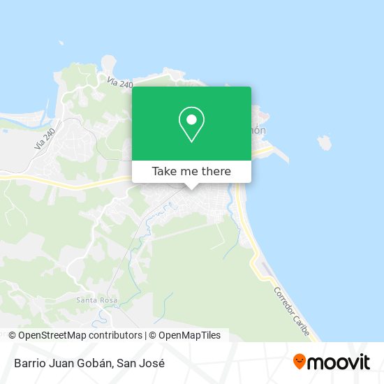 Mapa de Barrio Juan Gobán