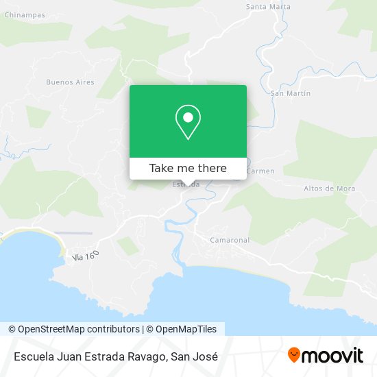 Escuela Juan Estrada Ravago map