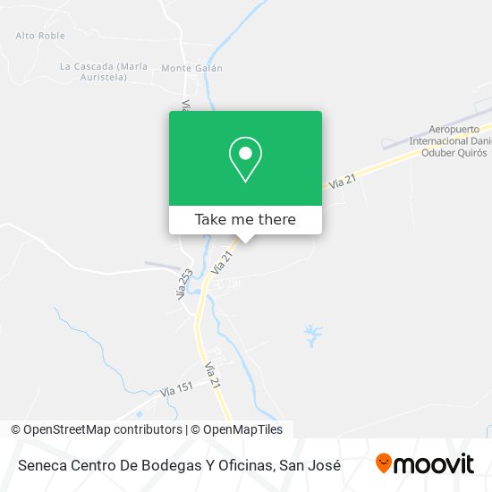 Seneca Centro De Bodegas Y Oficinas map