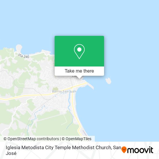 Iglesia Metodista City Temple Methodist Church map