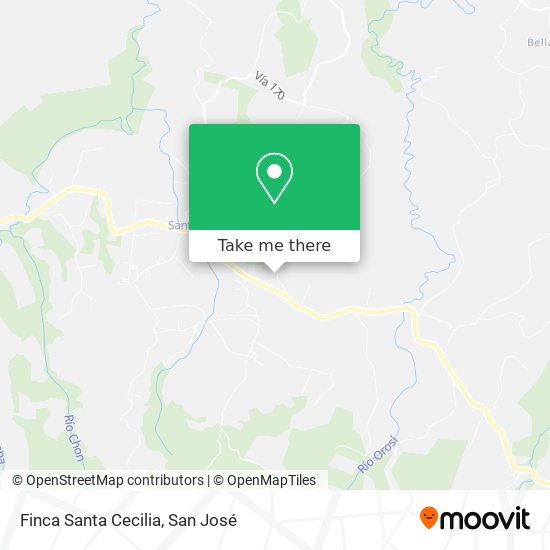 Mapa de Finca Santa Cecilia