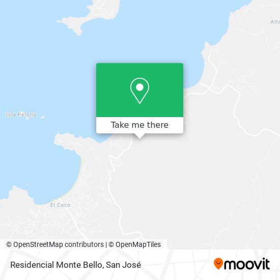 Mapa de Residencial Monte Bello