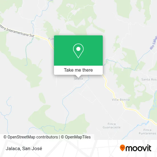 Jalaca map