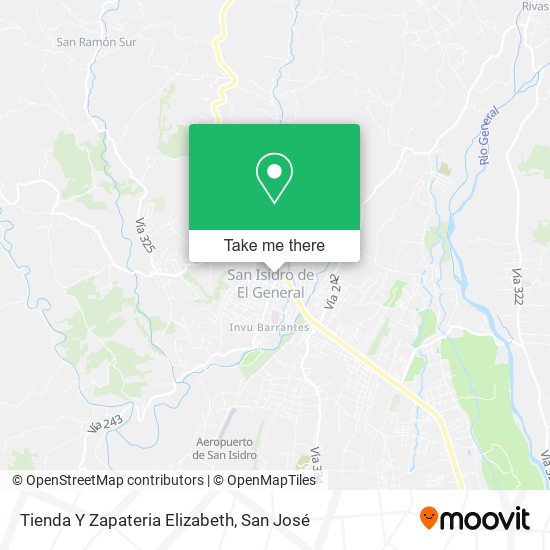 Tienda Y Zapateria Elizabeth map