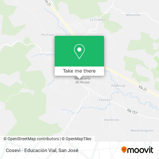 Mapa de Cosevi - Educación Vial