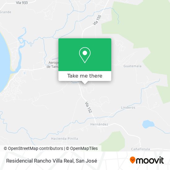 Mapa de Residencial Rancho Villa Real