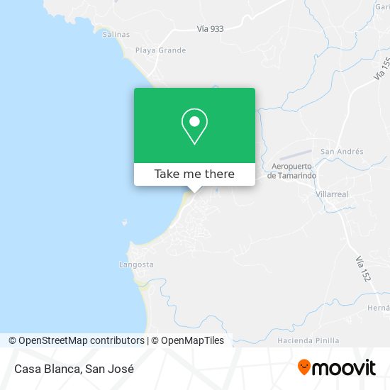 Mapa de Casa Blanca