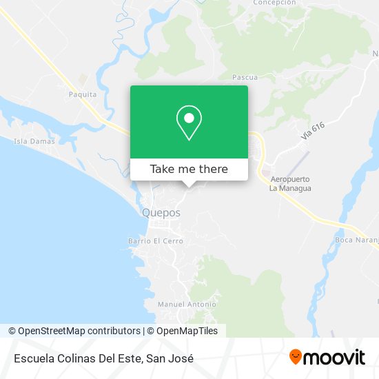 Escuela Colinas Del Este map