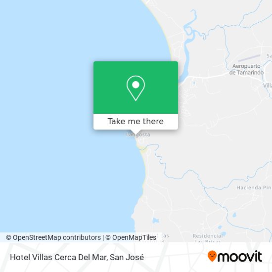 Hotel Villas Cerca Del Mar map